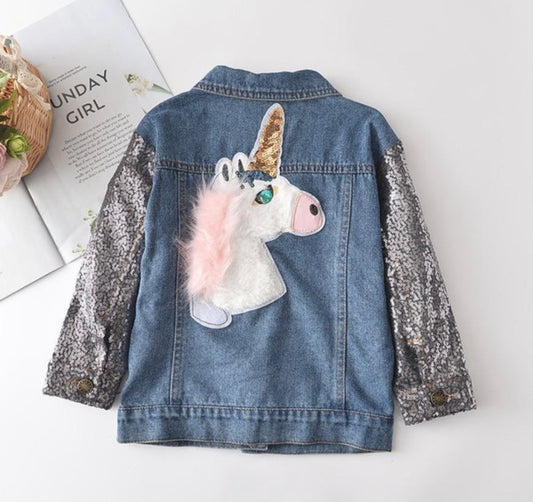 Royal Sequin Unicorn Jacket