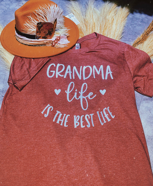 Grandma Life Is The Best Life Tee