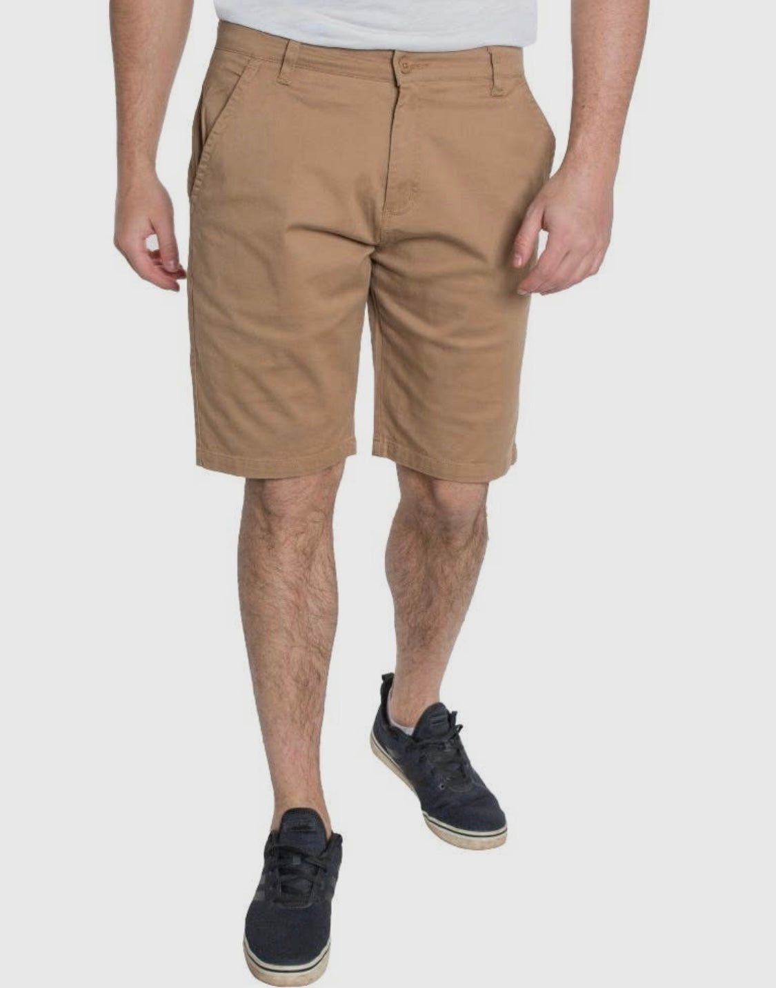 Khaki Men’s Chino Stretch Shorts