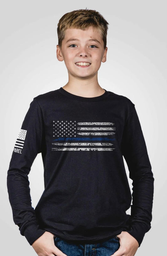 Thin Blue Line Youth Long Sleeve