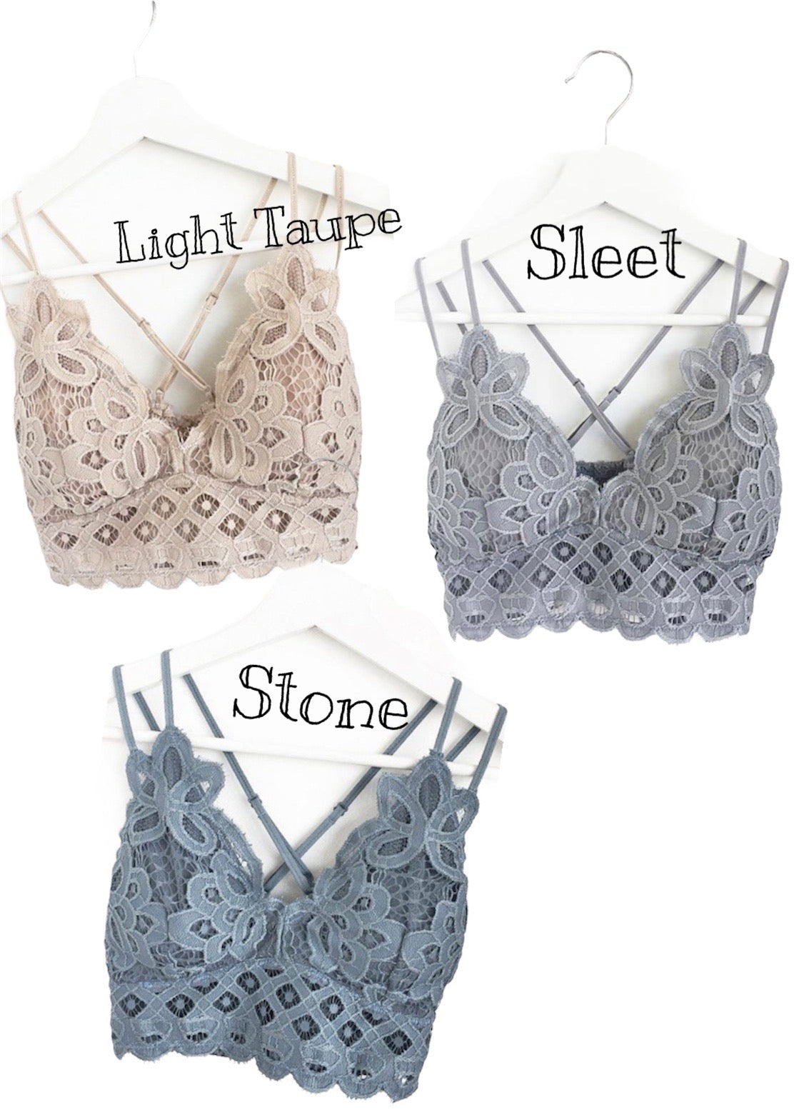 Lace Crochet Bralette