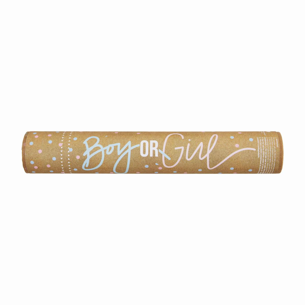 Gender Reveal Confetti Popper