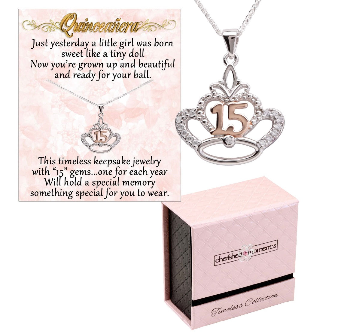 The Perfect Quinceañera Gift: Our Beautiful and Timeless Necklace