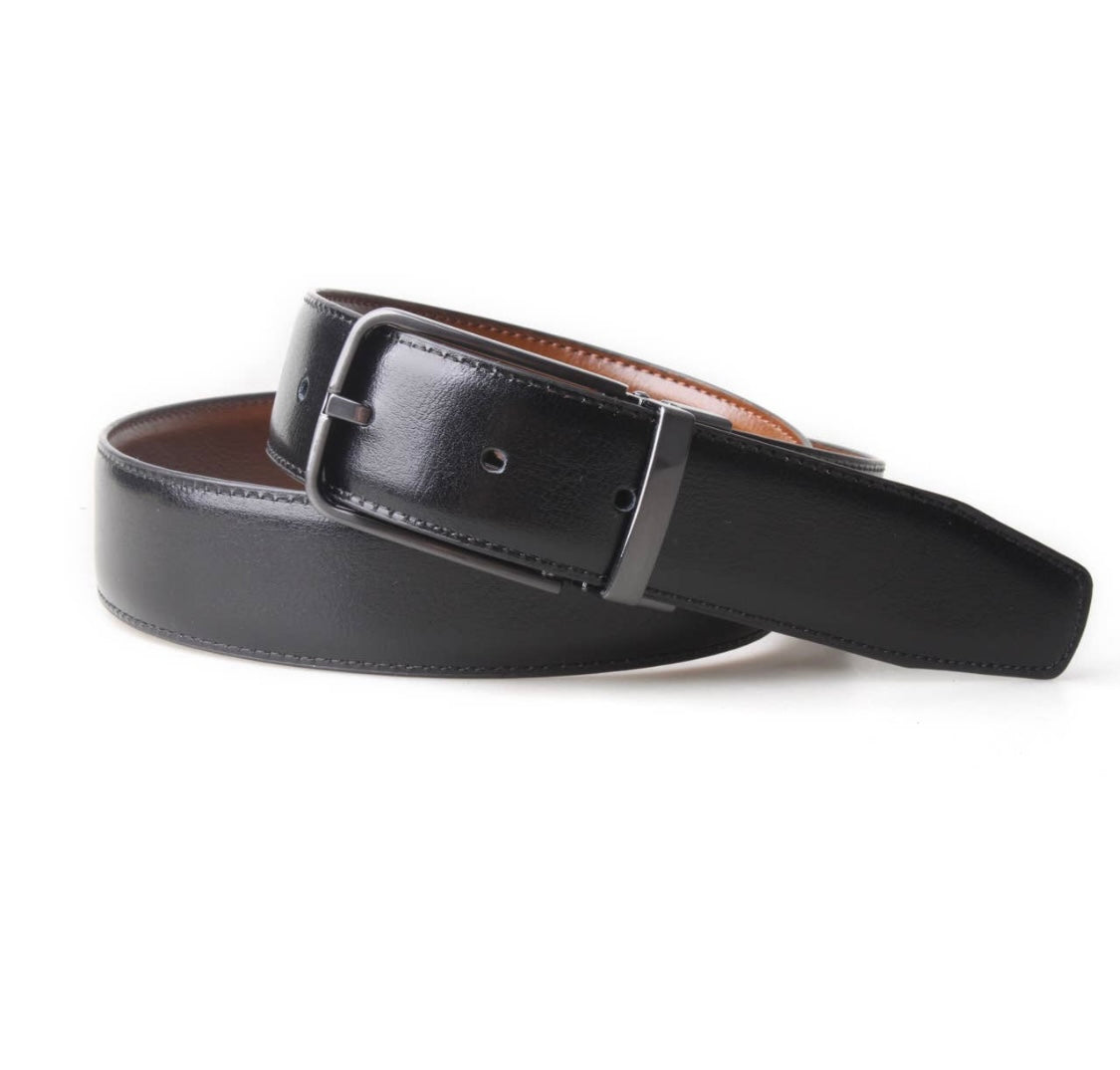 Reversible Leather 3.5CM Belt