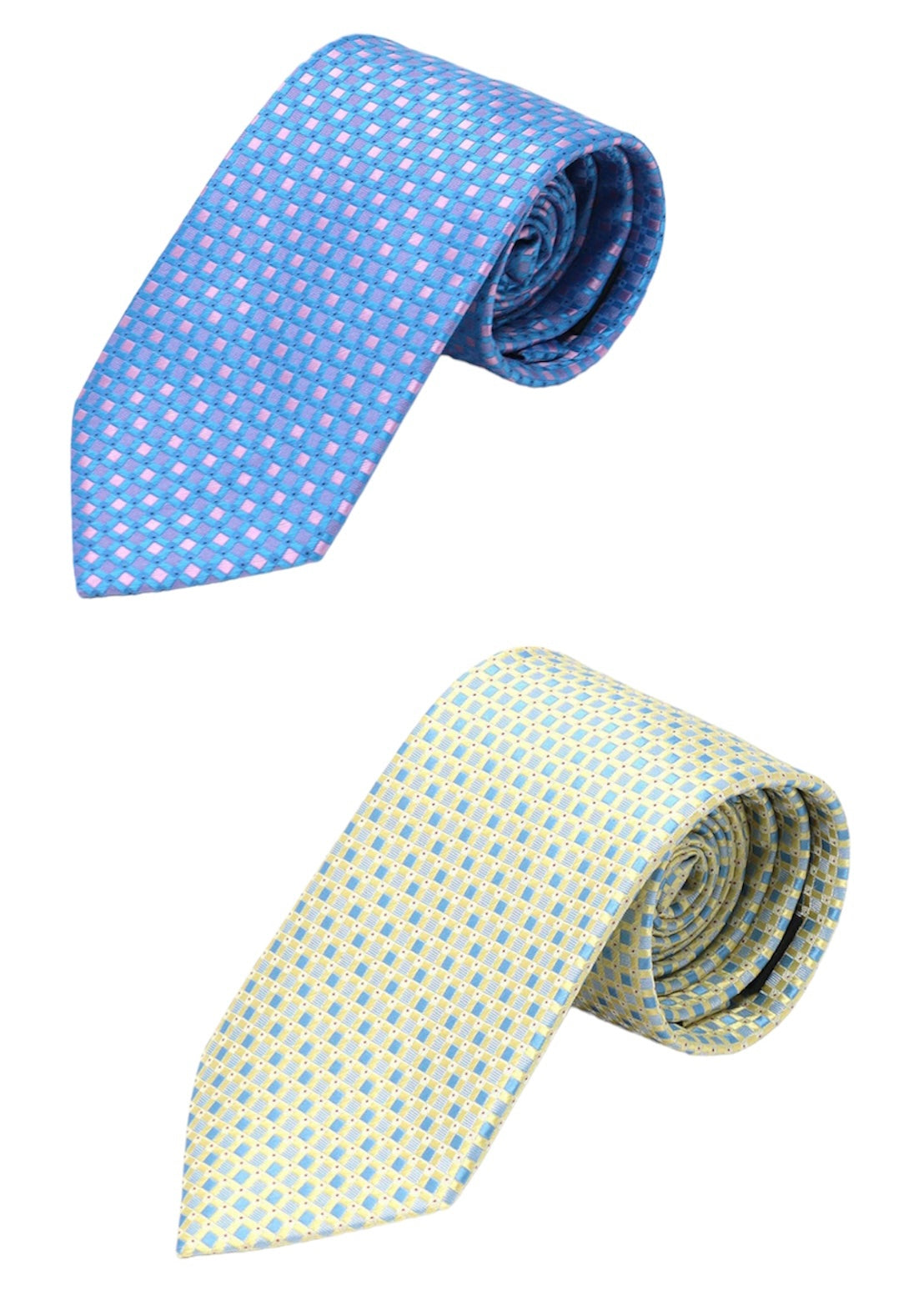 Men’s Tile Micro Fiber Poly Woven Tie