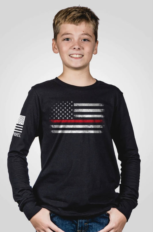 Thin Red Line Youth Long Sleeve
